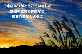 22日のお礼です なぎさ